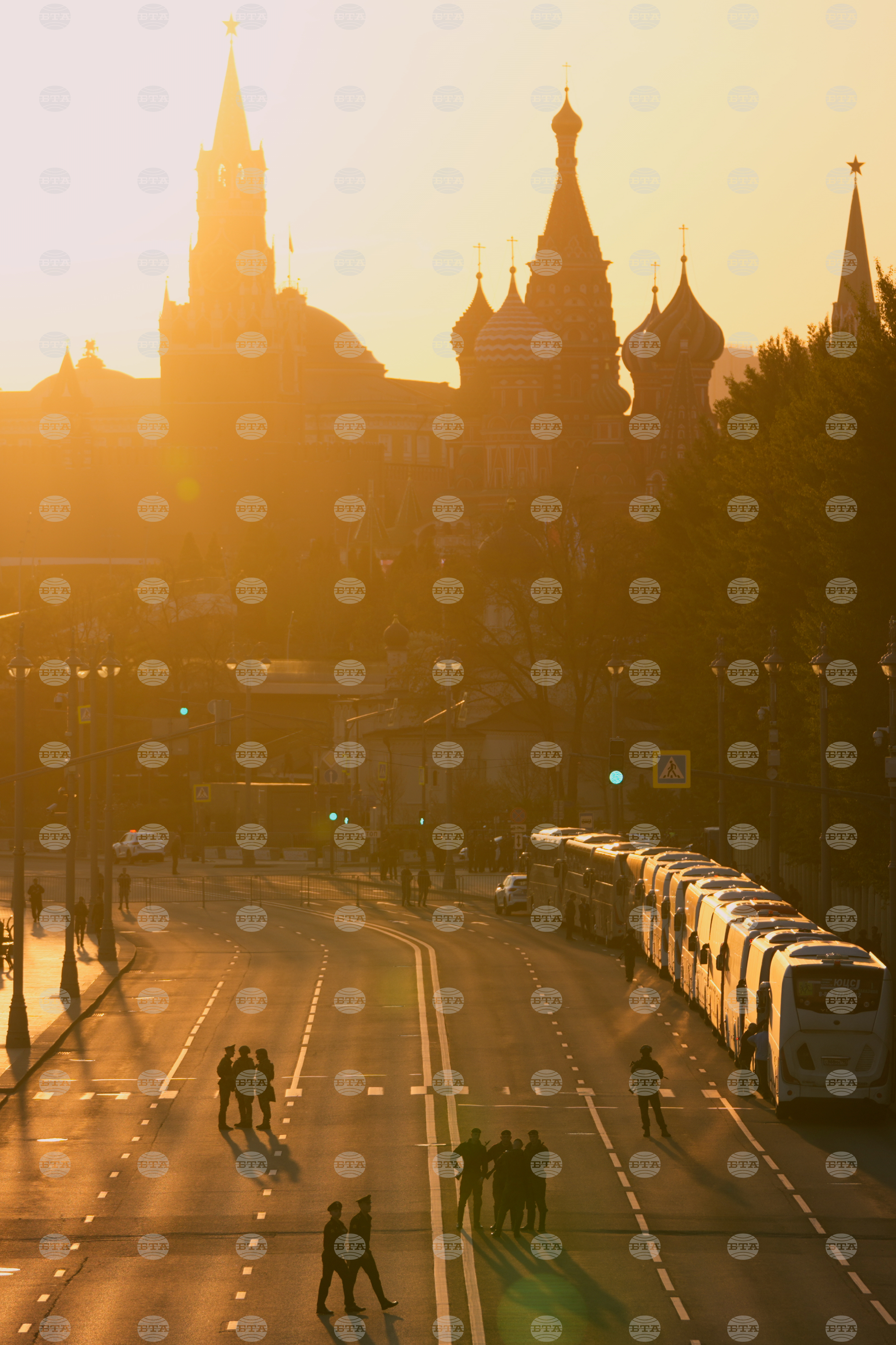 Russia Victory Day Parade Rehearsal
