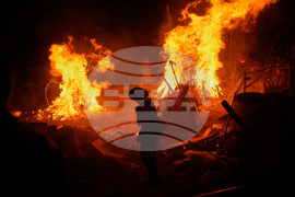 APTOPIX Israel Lag BaOmer