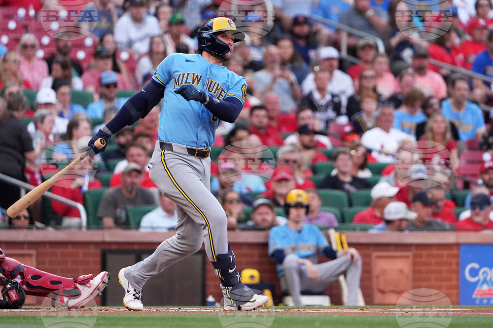 Brewers Cardinals Baseball