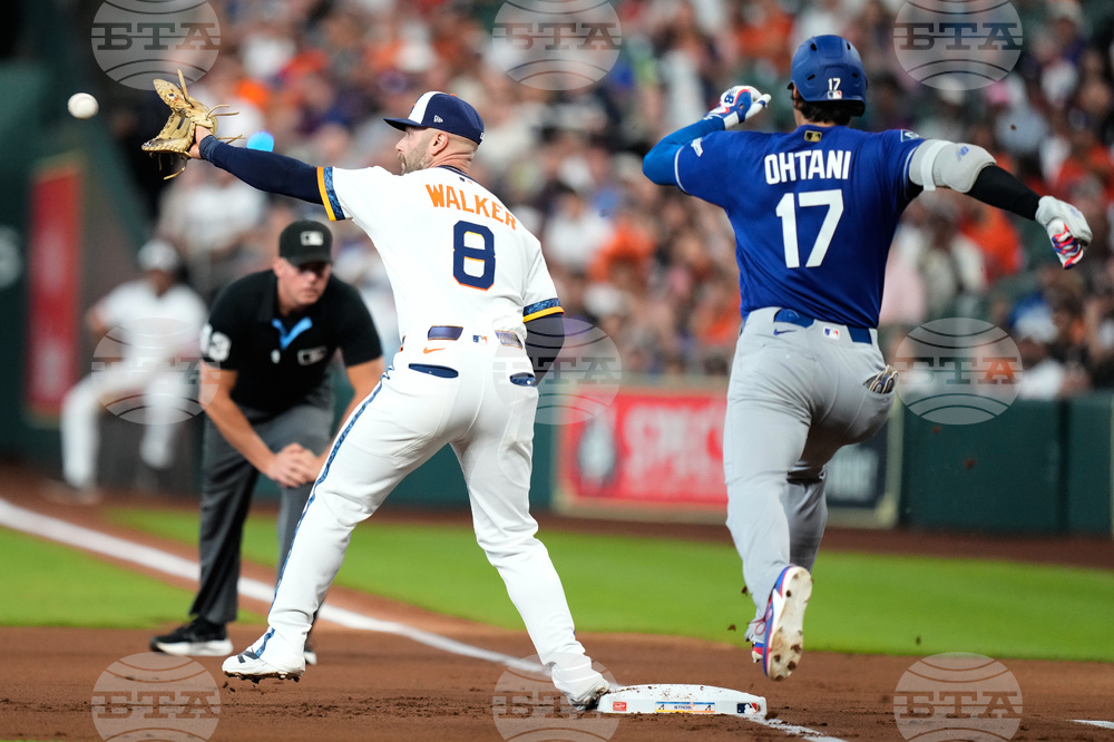 Dodgers Astros Baseball