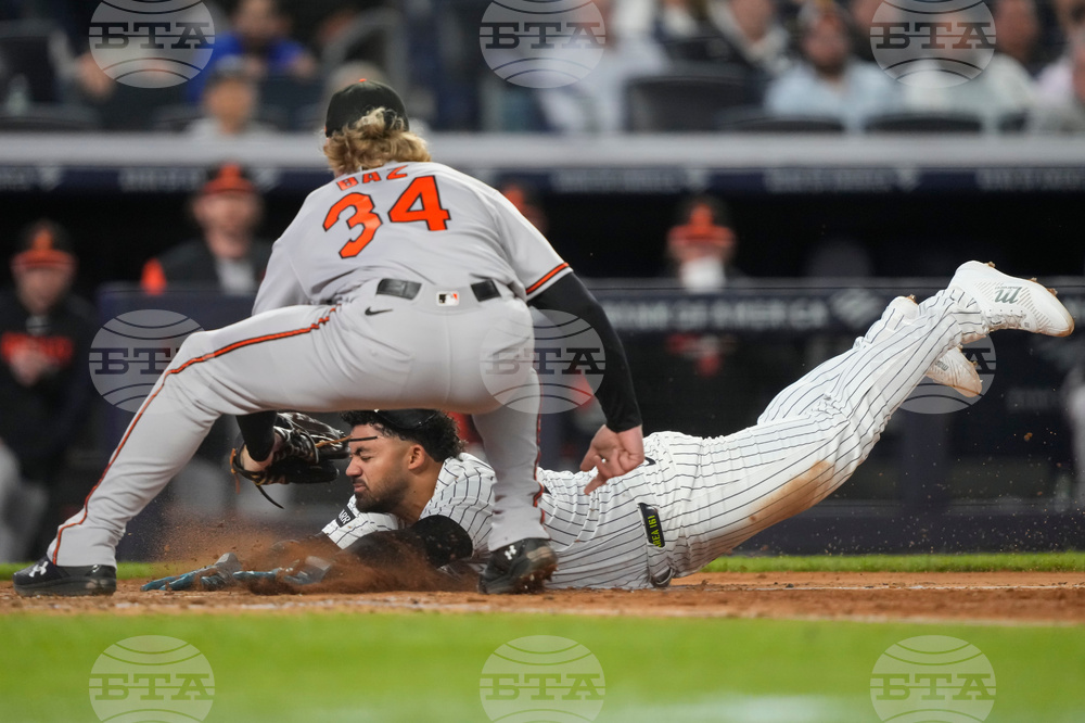 Orioles Yankees Baseball
