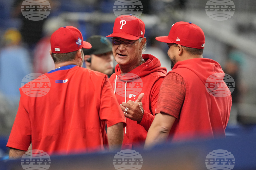 Phillies Marlins Baseball