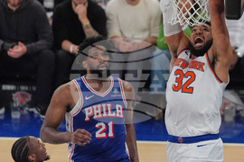 76ers Knicks Basketball