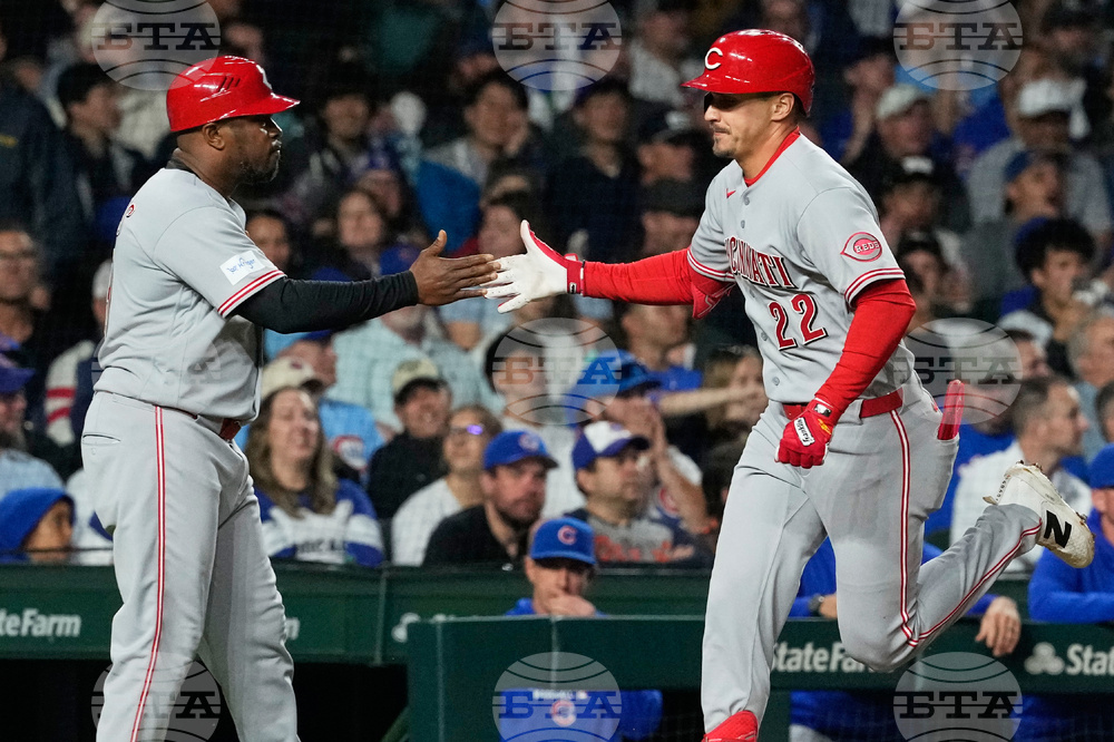 Reds Cubs Baseball