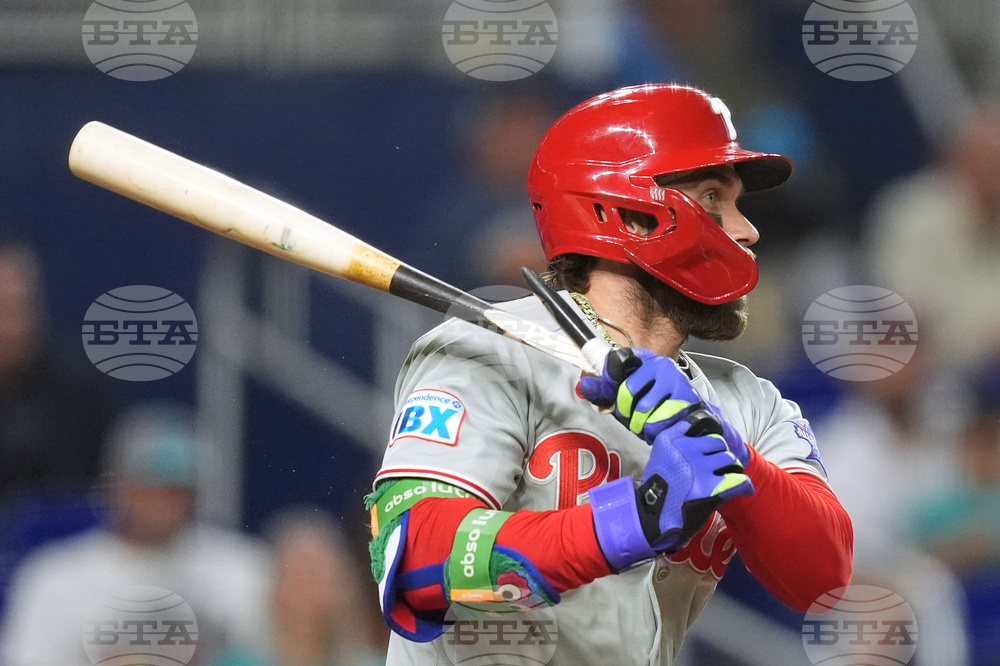Phillies Marlins Baseball