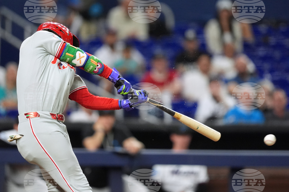 Phillies Marlins Baseball