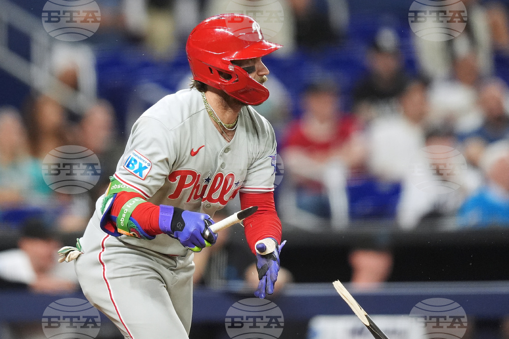 Phillies Marlins Baseball