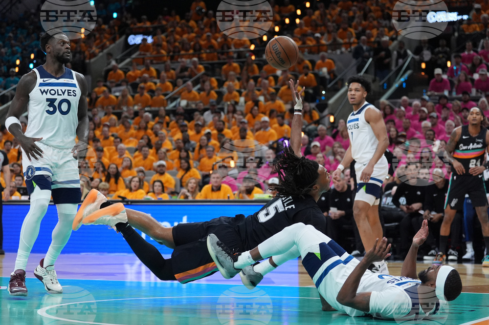 Timberwolves Spurs Basketball