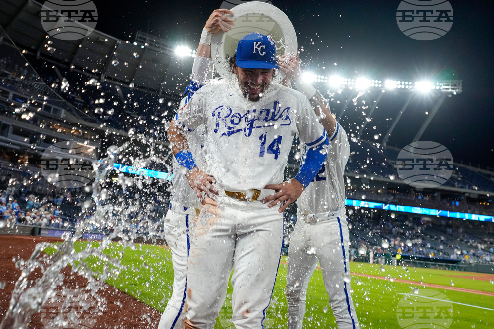 APTOPIX Guardians Royals Baseball