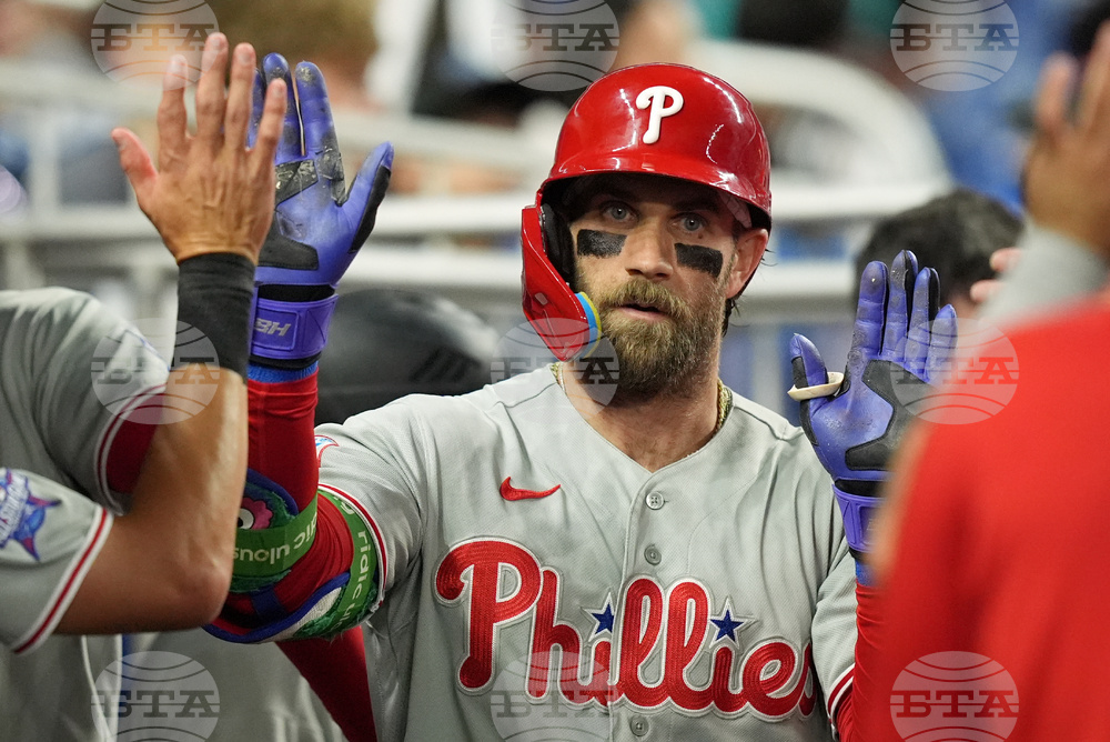 Phillies Marlins Baseball