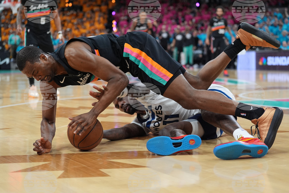 Timberwolves Spurs Basketball