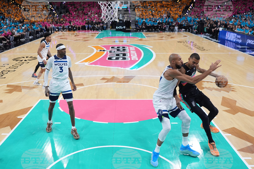 Timberwolves Spurs Basketball