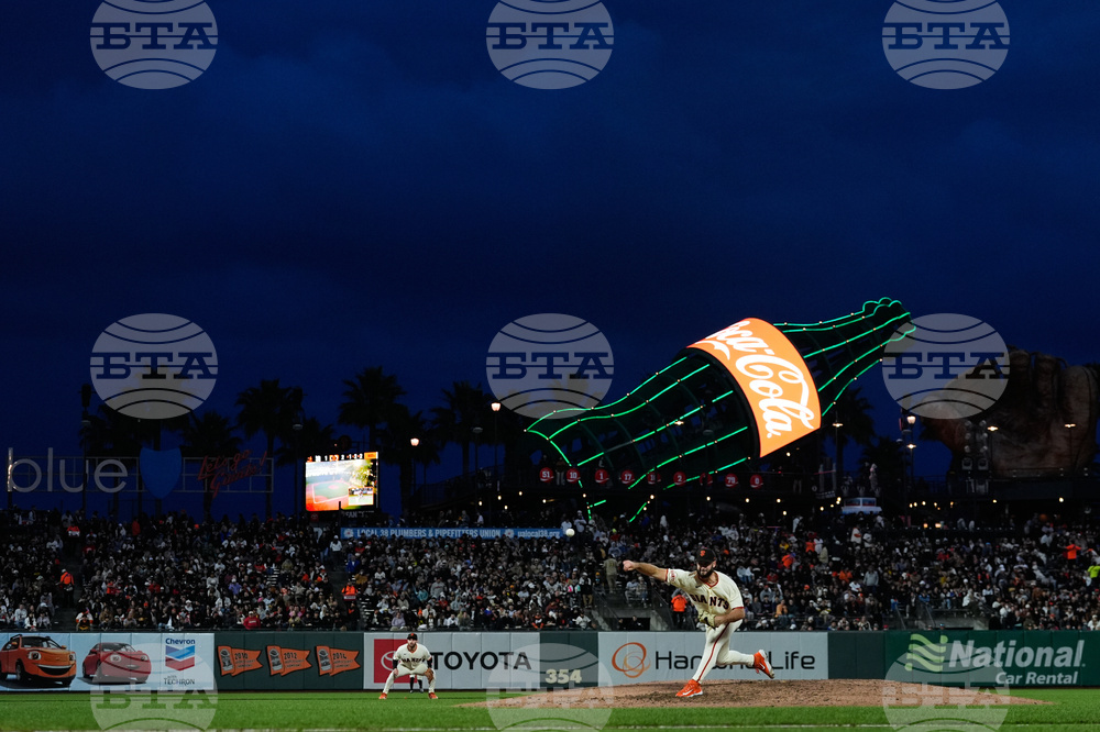 Padres Giants Baseball