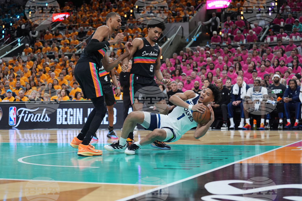 Timberwolves Spurs Basketball