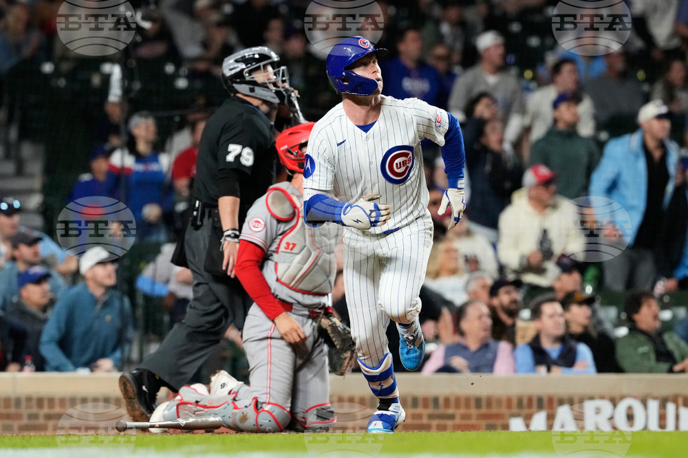 Reds Cubs Baseball
