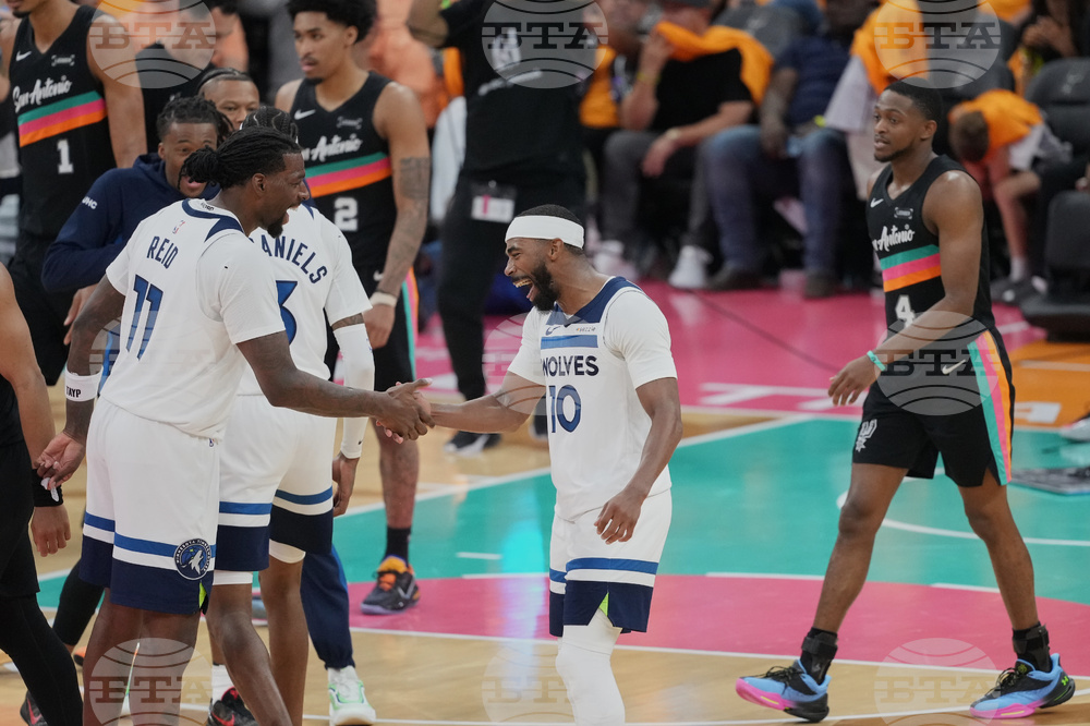 Timberwolves Spurs Basketball