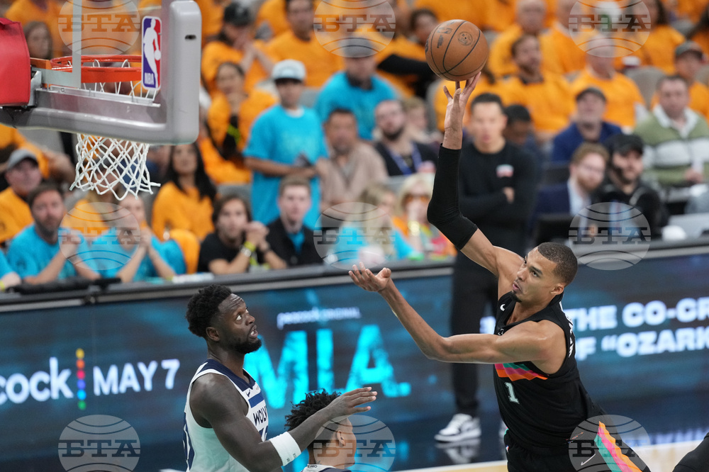 Timberwolves Spurs Basketball