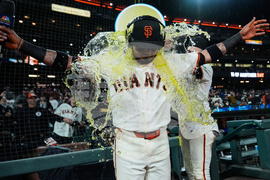 Padres Giants Baseball