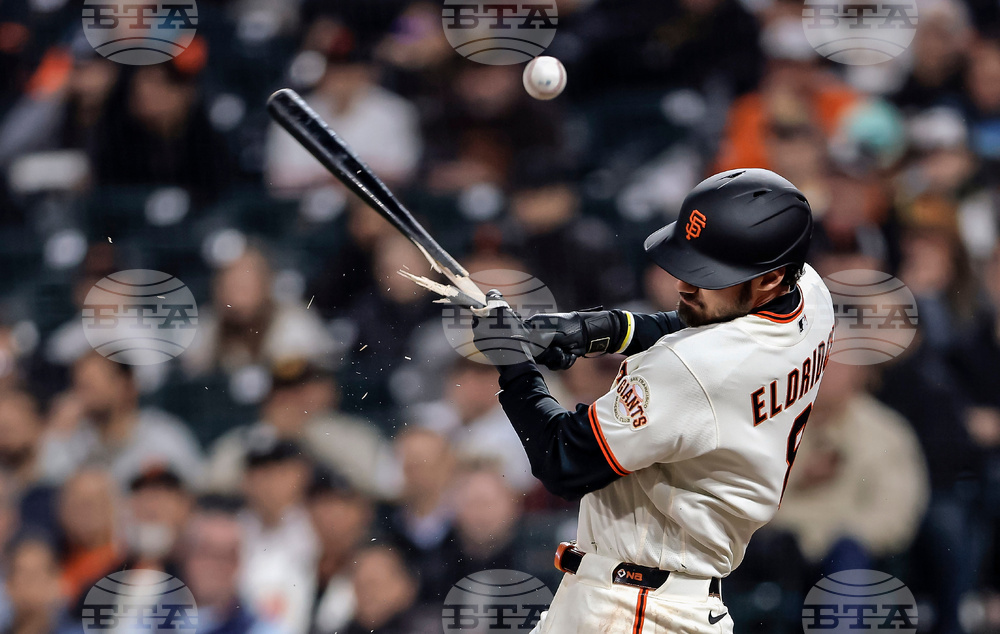 Padres Giants Baseball
