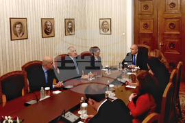 Румен Радев - ГЕРБ-СДС - консултации