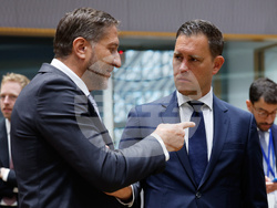 Belgium EU Finance Ministers