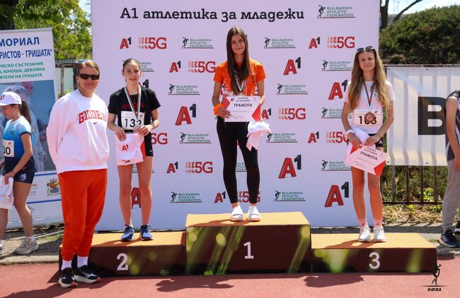 Тереза Маринова и Николина Щерева вдъхновиха талантите от "А1 атлетика за младежи"