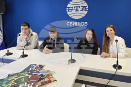 Национален пресклуб на БТА Свищов - СУ „Цветан Радославов“ - ученици - посещение