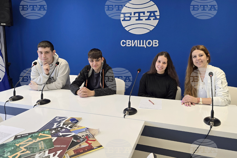 В Националния пресклуб на БТА в Свищов ученици се запознаха с работата на Агенцията и кореспондентите