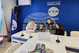 Национален пресклуб на БТА Свищов - СУ „Цветан Радославов“ - ученици - посещение