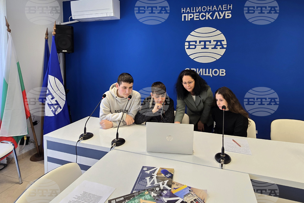 Национален пресклуб на БТА Свищов - СУ „Цветан Радославов“ - ученици - посещение