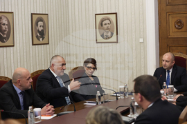 Румен Радев - ГЕРБ-СДС - консултации