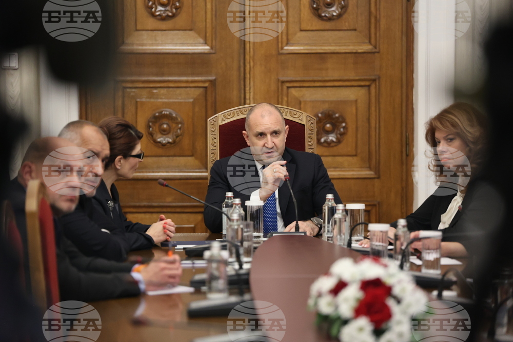 Румен Радев - ГЕРБ-СДС - консултации