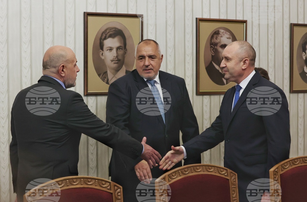 Румен Радев - ГЕРБ-СДС - консултации
