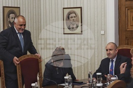 Румен Радев - ГЕРБ-СДС - консултации