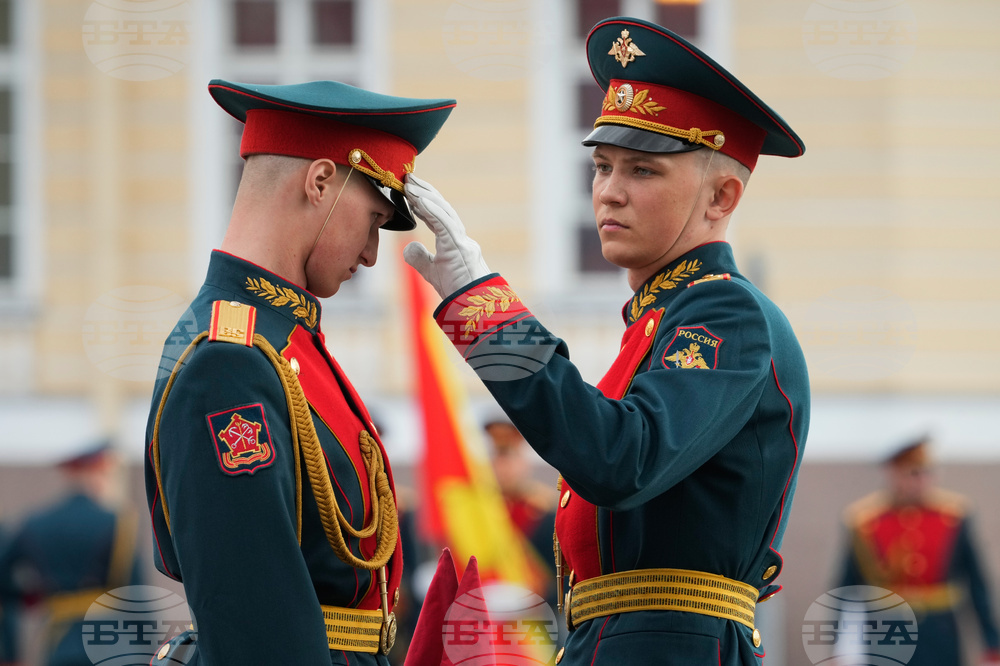 Russia Victory Day Parade Rehearsal