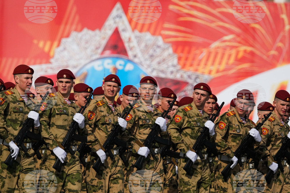 Russia Victory Day Parade Rehearsal