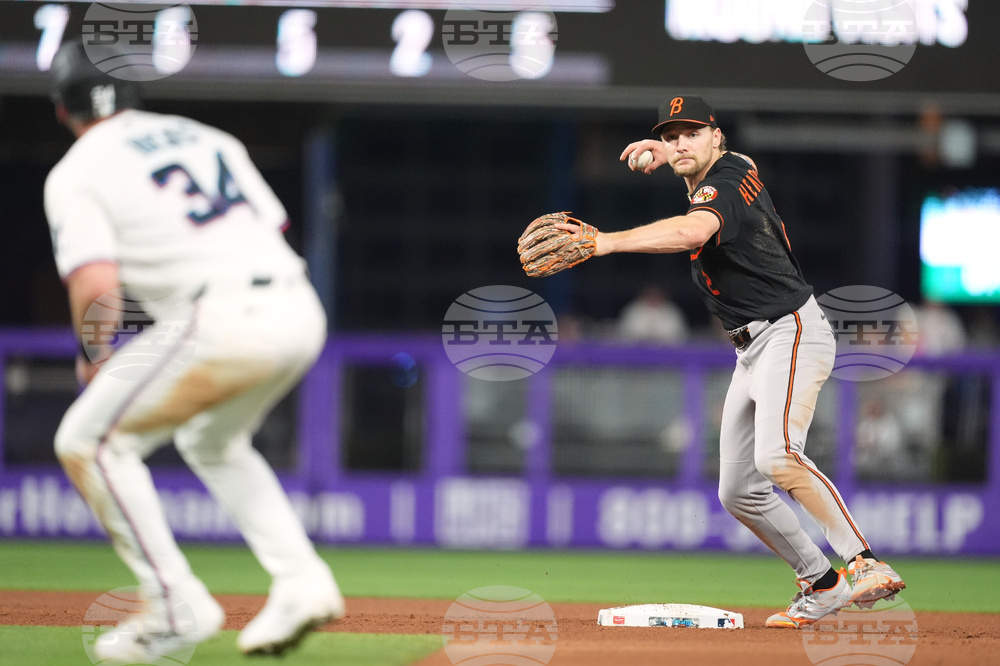 Orioles Marlins Baseball