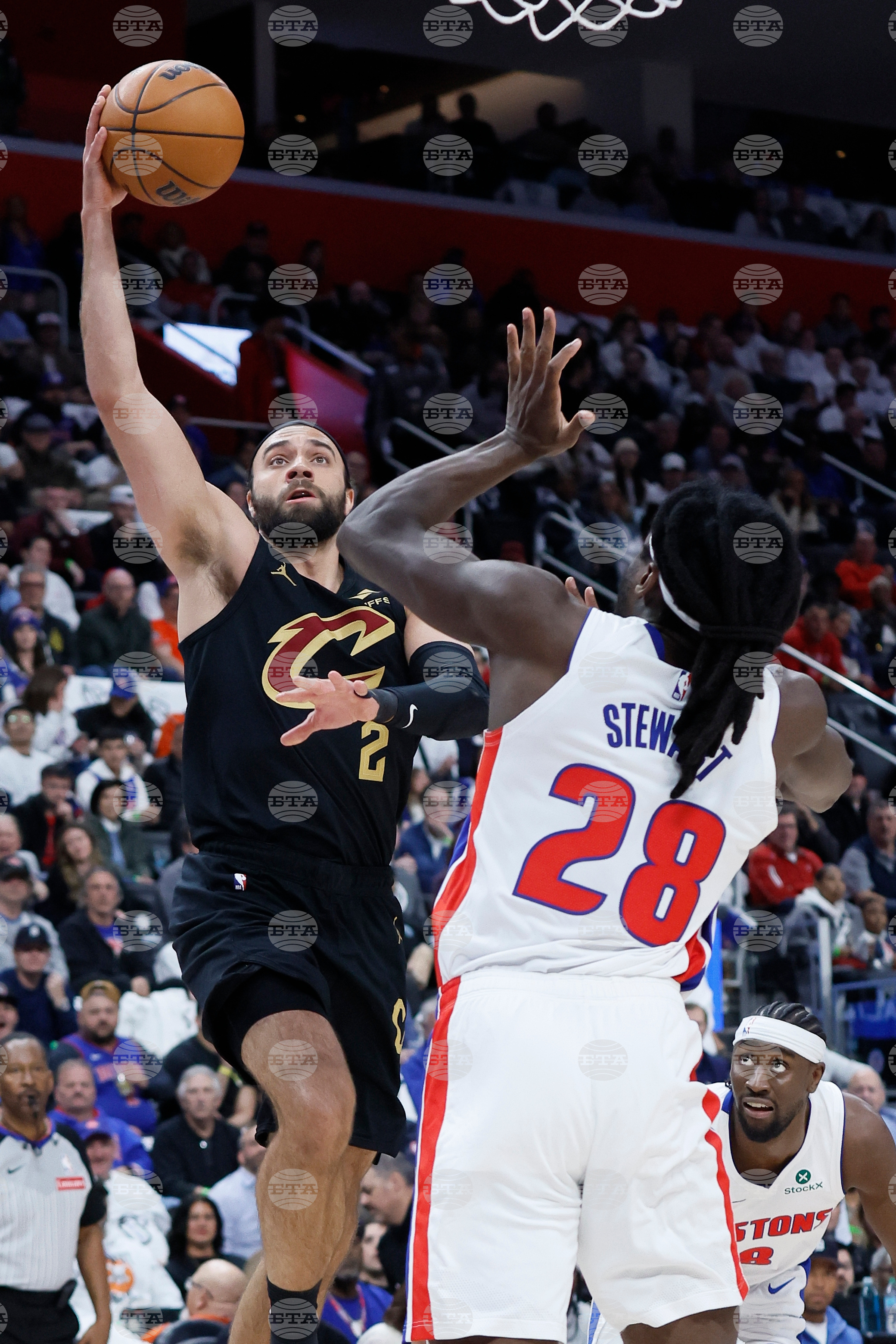 Cavaliers Pistons Basketball