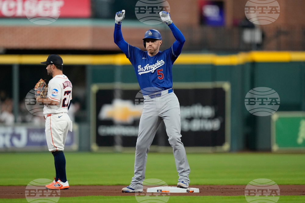 Dodgers Astros Baseball