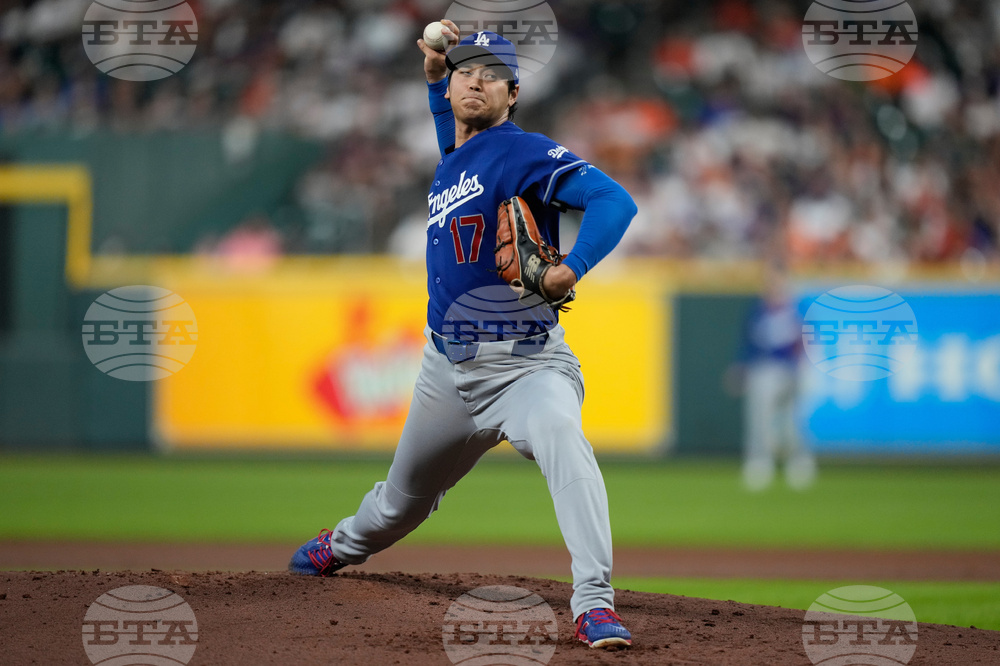 Dodgers Astros Baseball