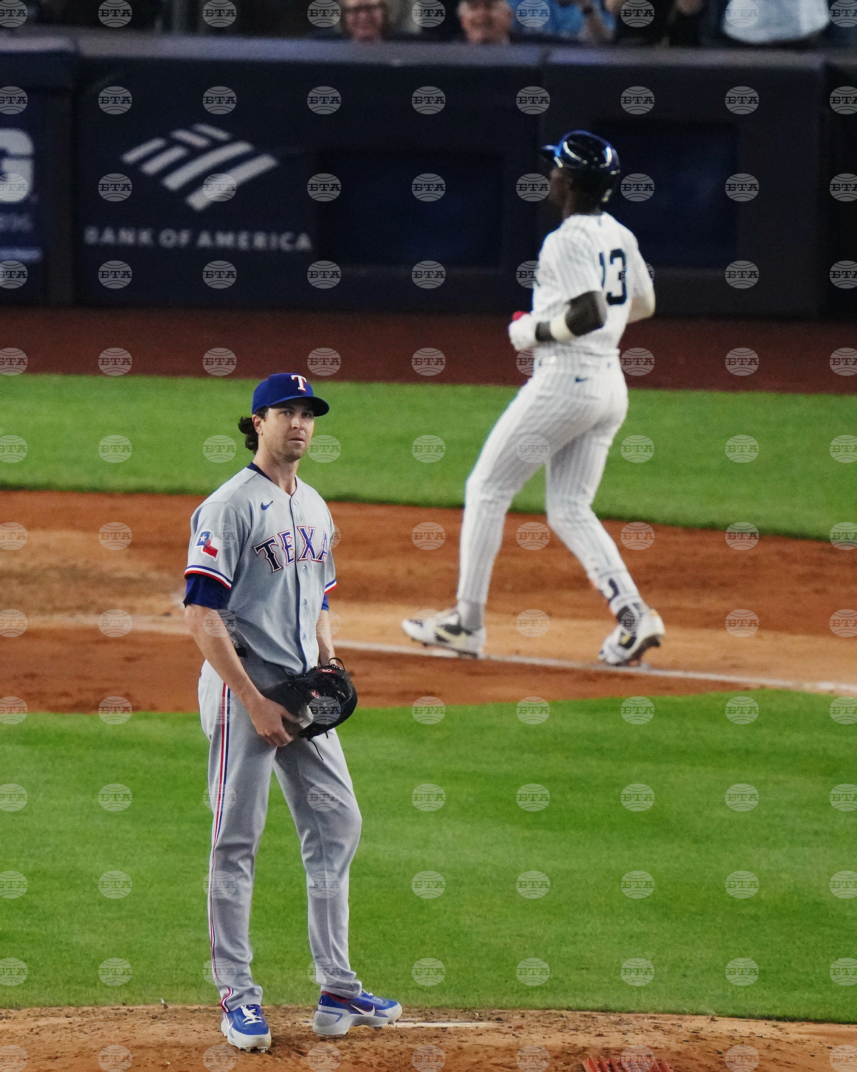 Rangers Yankees Baseball