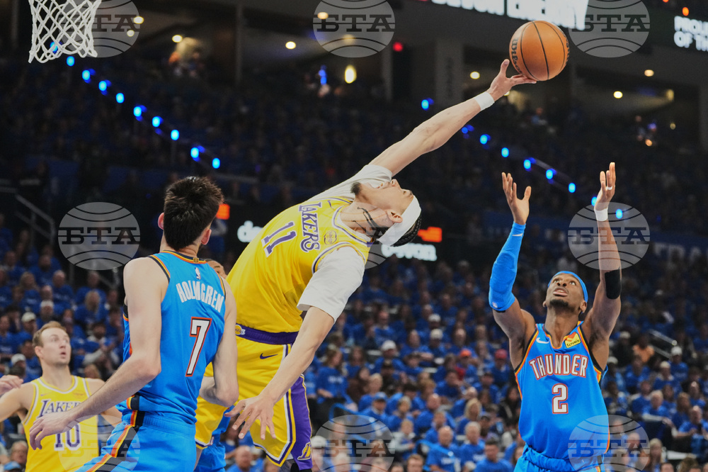 Lakers Thunder Basketball