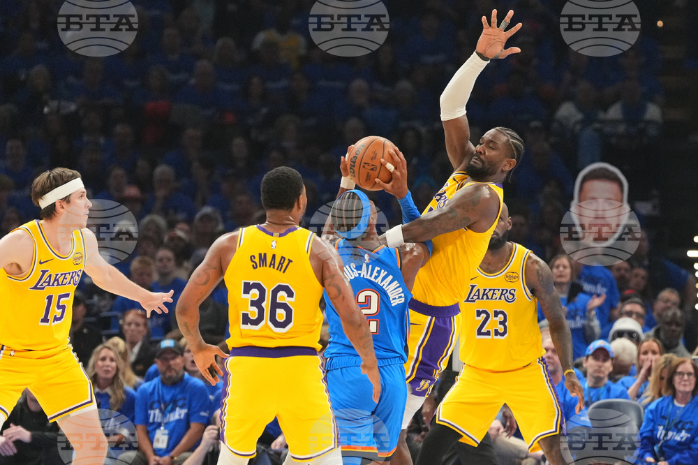 Lakers Thunder Basketball