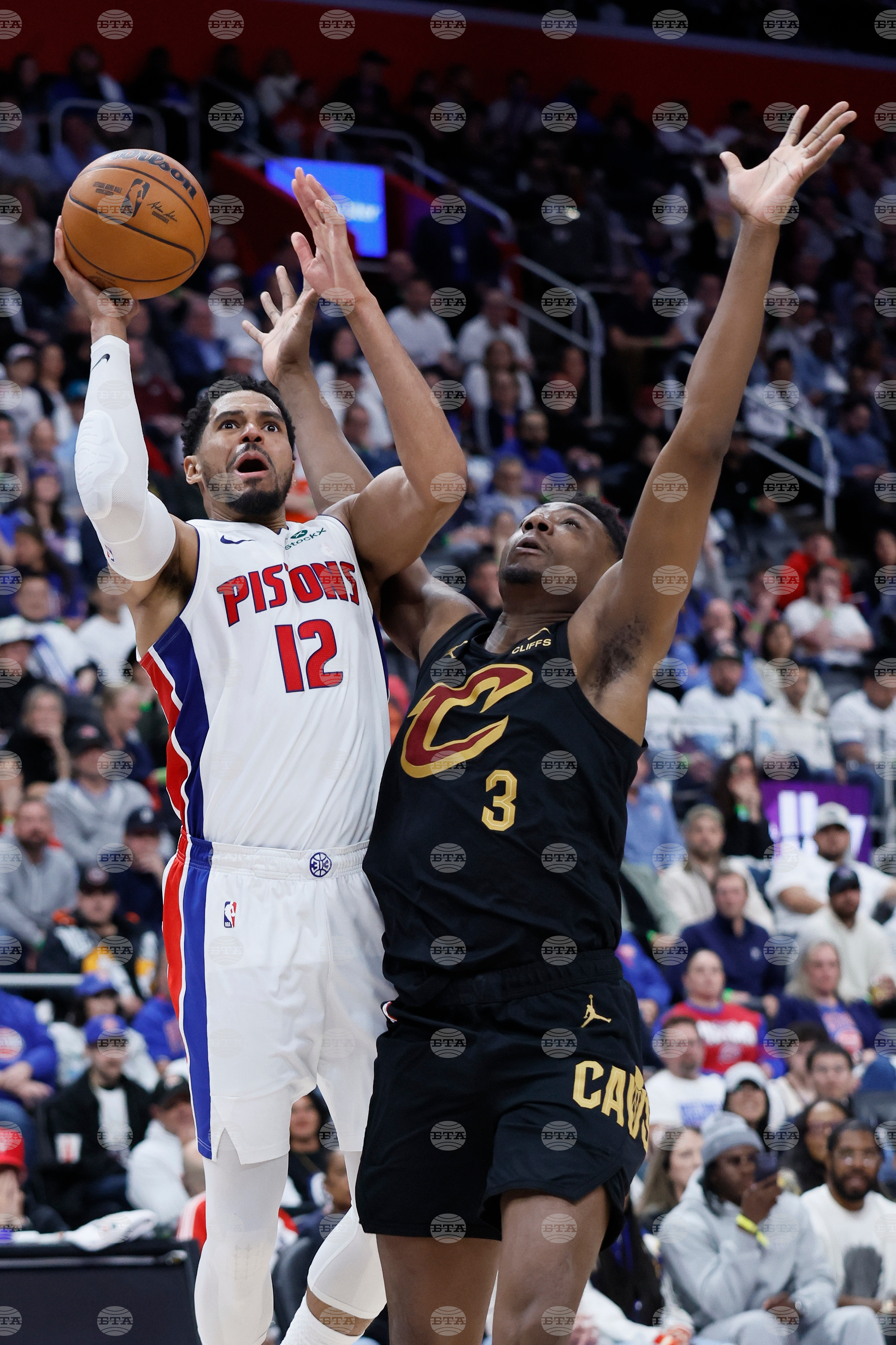 Cavaliers Pistons Basketball