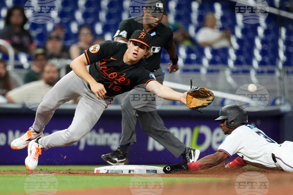 Orioles Marlins Baseball