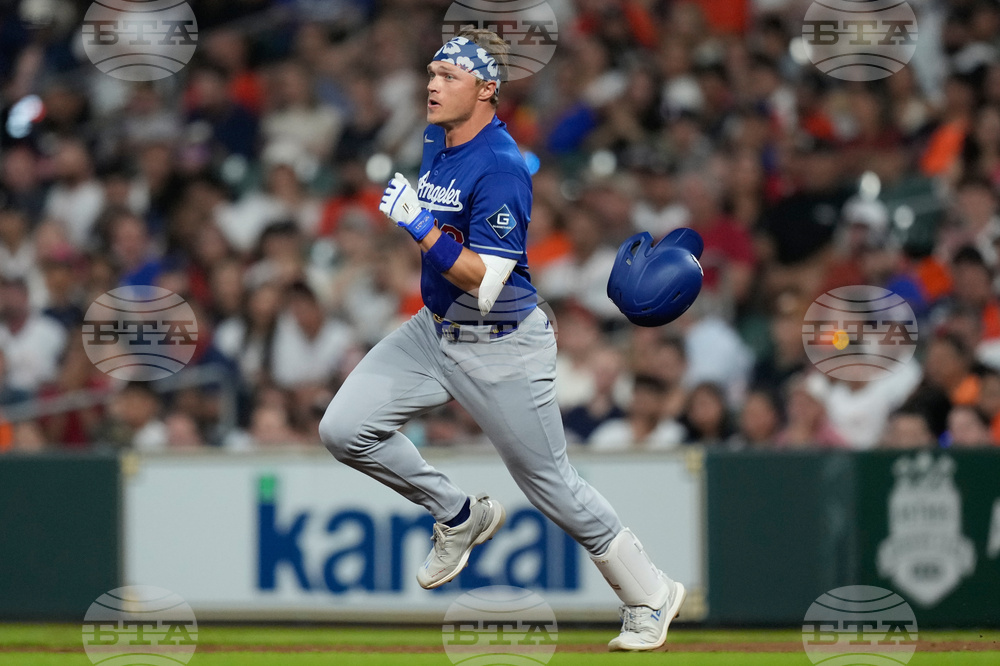 Dodgers Astros Baseball