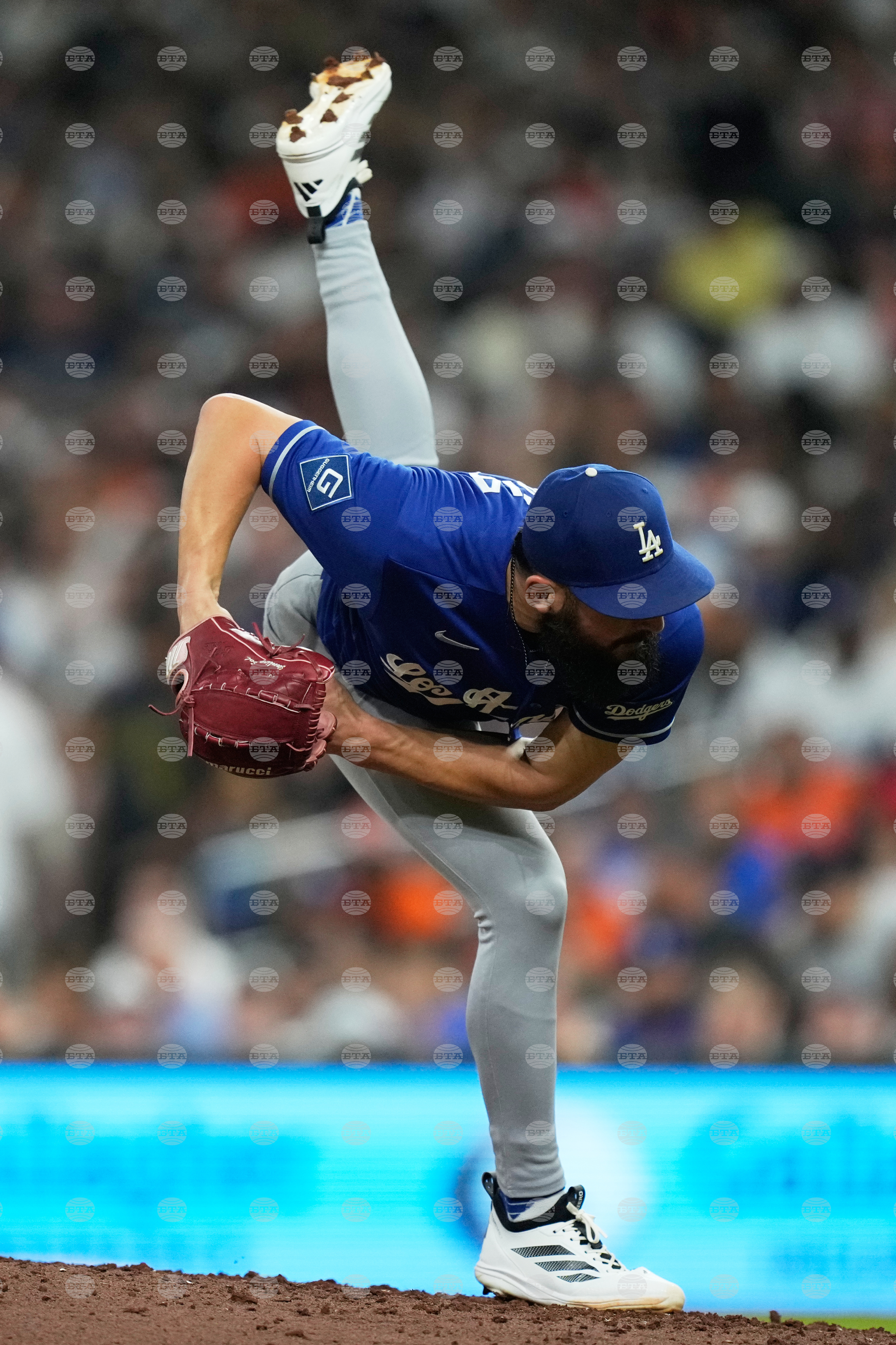 Dodgers Astros Baseball