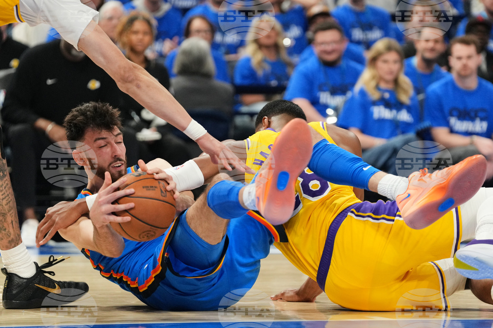 Lakers Thunder Basketball