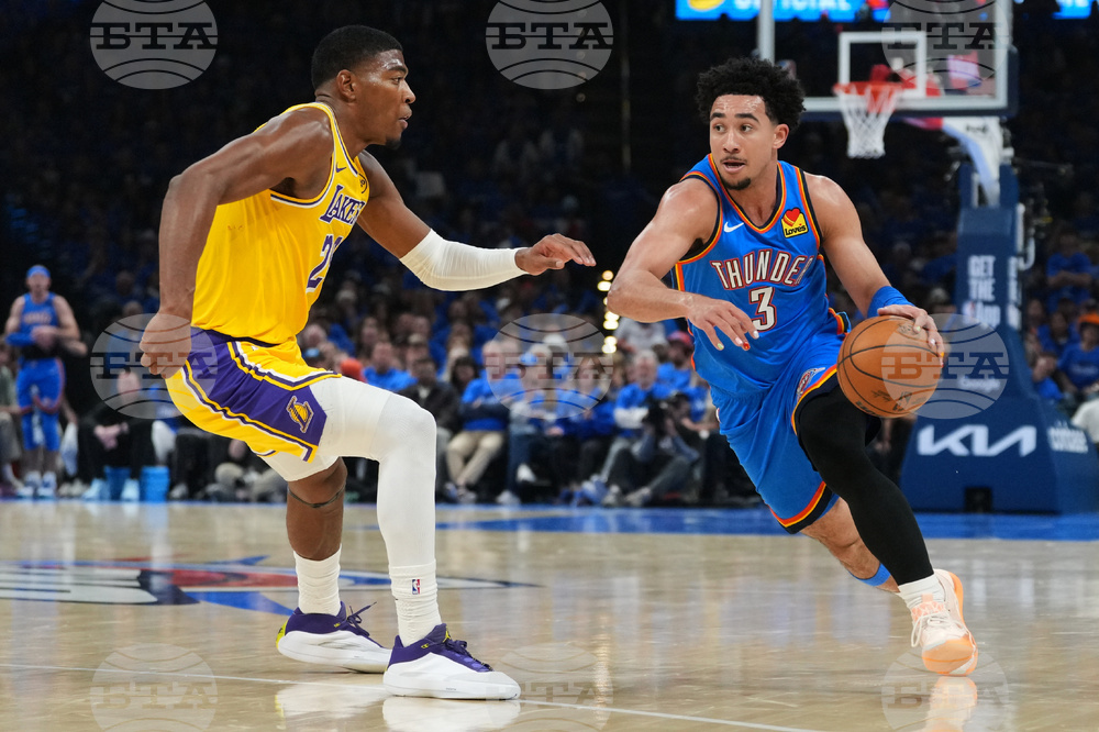 Lakers Thunder Basketball