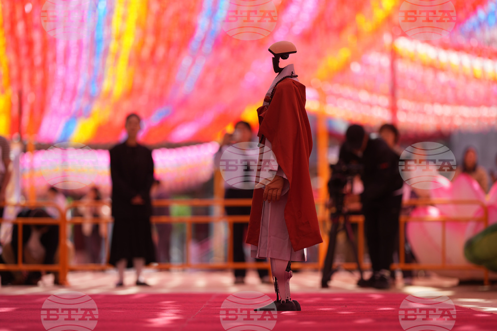 South Korea Buddhism Robot